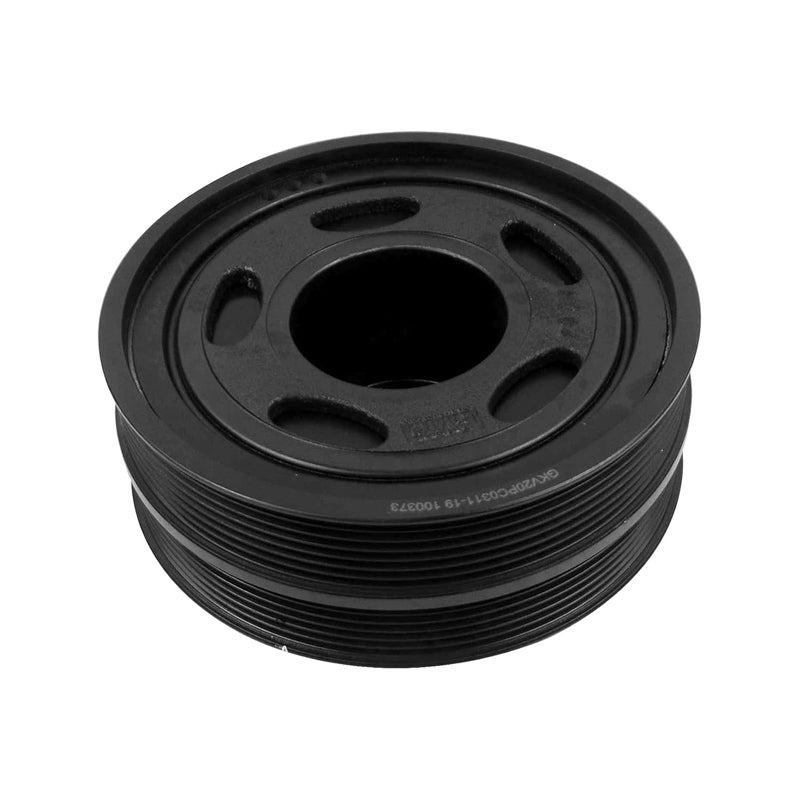 Flynsu 594-751 Engine Harmonic Balancer Crankshaft Pulley 06E105251E 06E105251F Replacement for VW Touareg Audi A4 A5 A6 A7 A8 Q5 Q7 S4 S5 3.0L V6 2011-2017 - Image 5